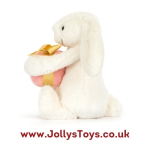 Jellycat Bashful Bunny with Present